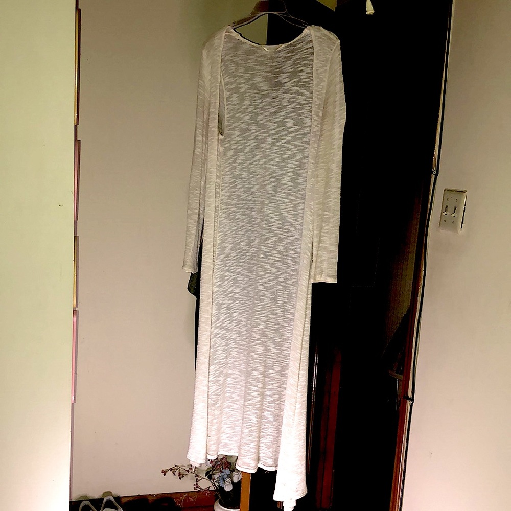 Flowy Angelic White Cardigan